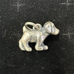 JAMES AVERY 3D PUPPY CHARM STERLING SILVER